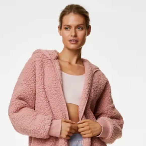 Mark & Spencer Teddy Hooded Cardigan, Medium - Picture 1 of 8